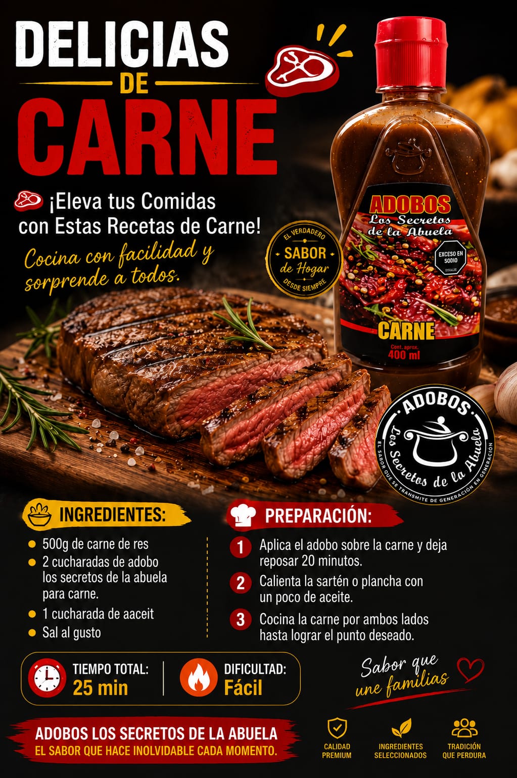 Carne a la plancha